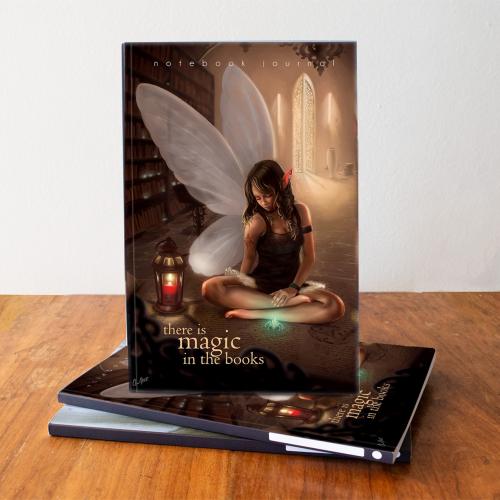 Fairy Books notebook cover view