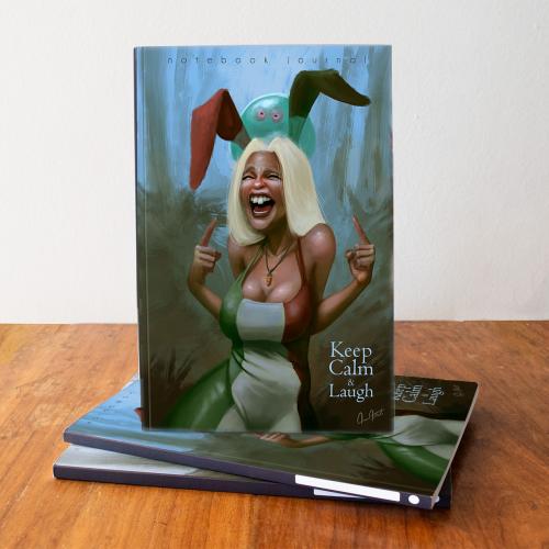 BunnyxSlime Notebook Cover