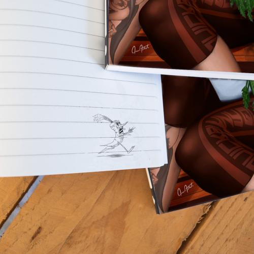 carrots notebooks interior