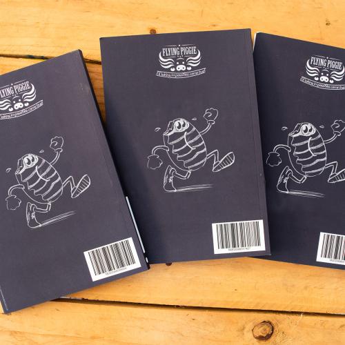 donutpolice notebooks three back