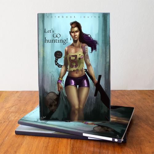 hunting notebook cover view
