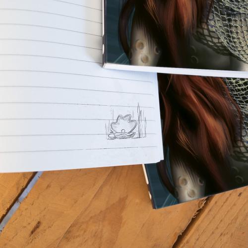 mermaid notebooks interior