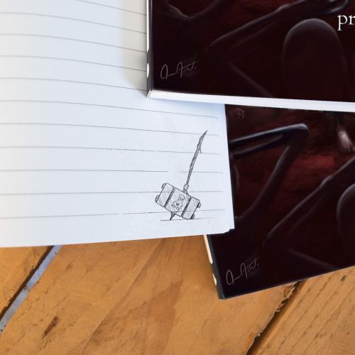 Priestess notebooks interior