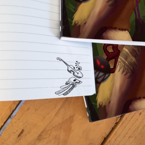 survivor notebooks interior