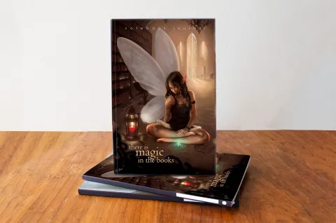 Fairy Books notebook cover view