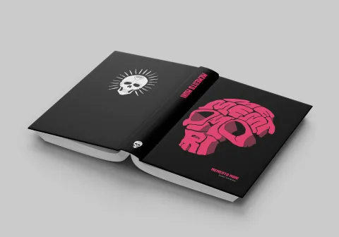 habit journal memento mori full cover