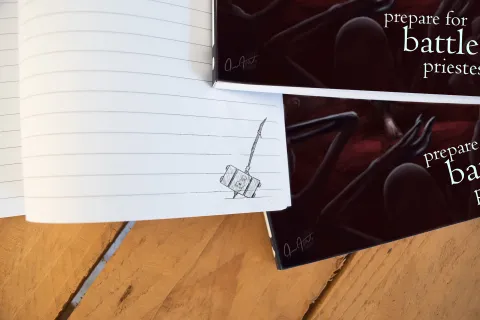 Priestess notebooks interior