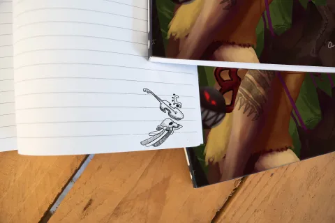 survivor notebooks interior