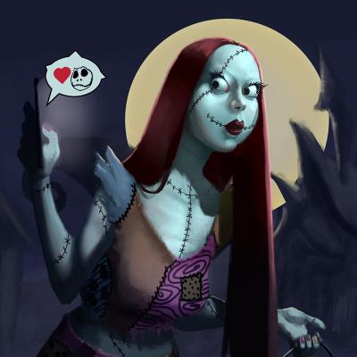 Fanart Sally pumpking-lowRes--juan-alberto-juanalbertoart-th